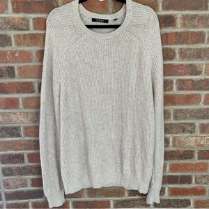 Saks Fifth Avenue Crewneck Ribbed Cashmere Sweater
